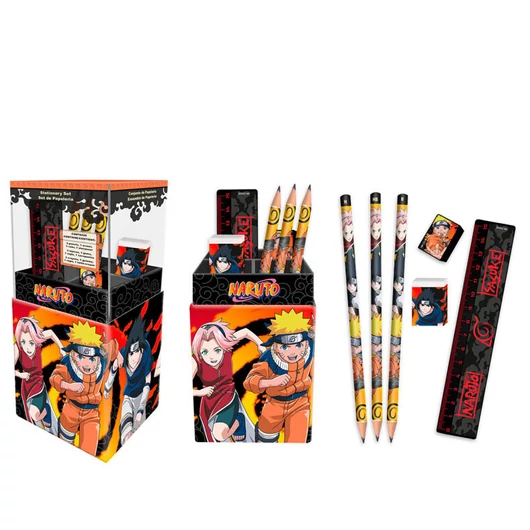 Naruto Chunin asztali tolltartó szett