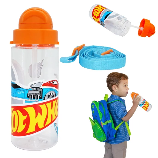 Hot Wheels Race tritan műanyag kulacs 500 ml