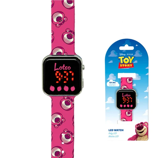 Disney Játékháború Lotso digitális LED karóra