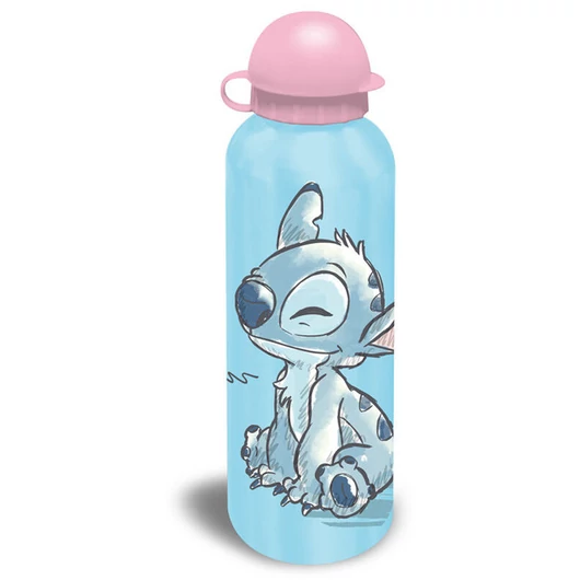 Disney Lilo és Stitch, A csillagkutya Cheeky alumínium kulacs ivókupakkal 500 ml