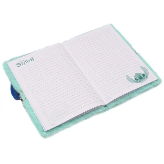 Disney Lilo és Stitch, A csillagkutya Aloha 3D plüss A5 lakatos napló