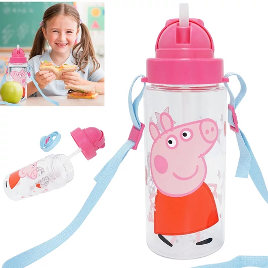 Peppa malac Star tritan műanyag kulacs 500 ml