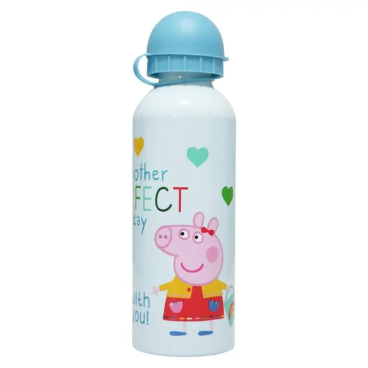 Peppa malac Perfect Day alumínium kulacs ivókupakkal 500 ml