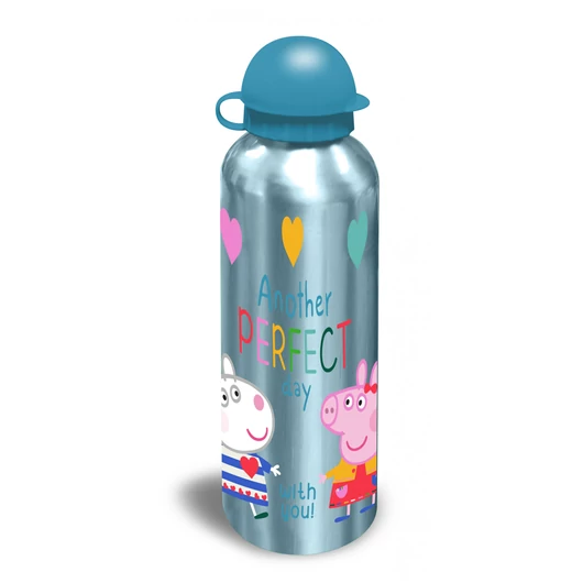 Peppa malac Perfect Day alumínium kulacs ivókupakkal 500 ml