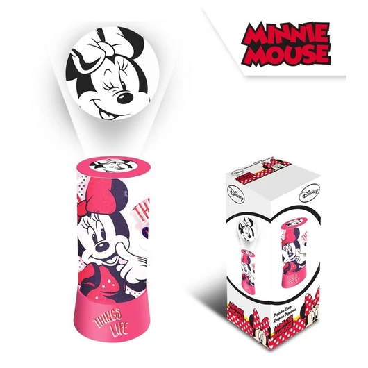Disney Minnie Life 2 az 1-ben kivetítő, lámpa, éjszakai fény