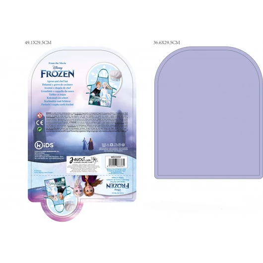 Disney Jégvarázs Royally Cool Karácsonyi gyerek kötény 2 darabos szett