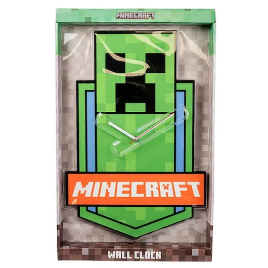 Minecraft Green XL falióra 50 cm