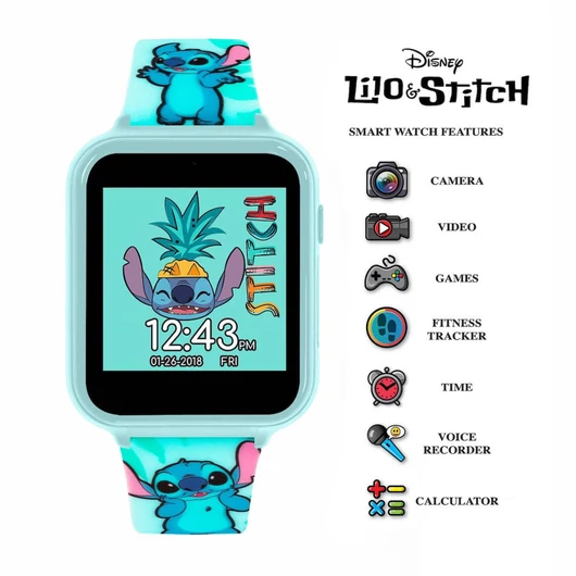 Disney Lilo és Stitch, A csillagkutya Vibes interaktív karóra