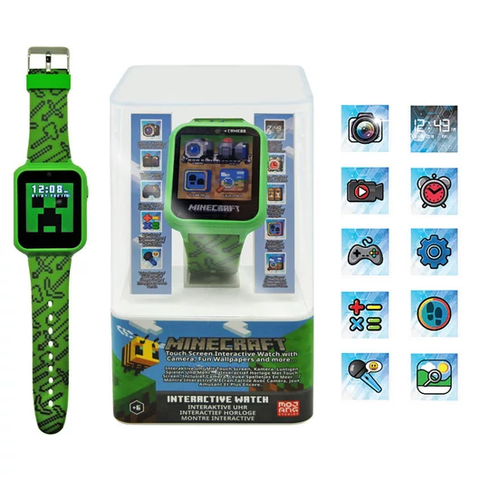 Minecraft Green interaktív karóra