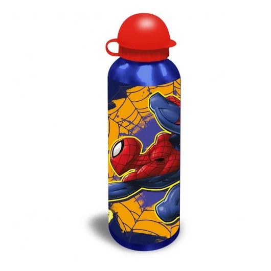 Pókember Web-Slinger Yellow alumínium kulacs ívókupakkal 500 ml
