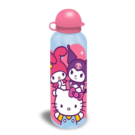 Hello Kitty Friends alumínium kulacs ívókupakkal 500 ml