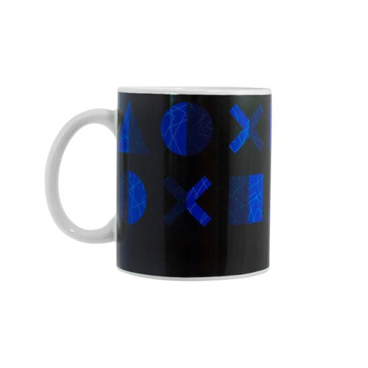 PlayStation Blue hőre változó porcelán bögre 325 ml Díszdobozban