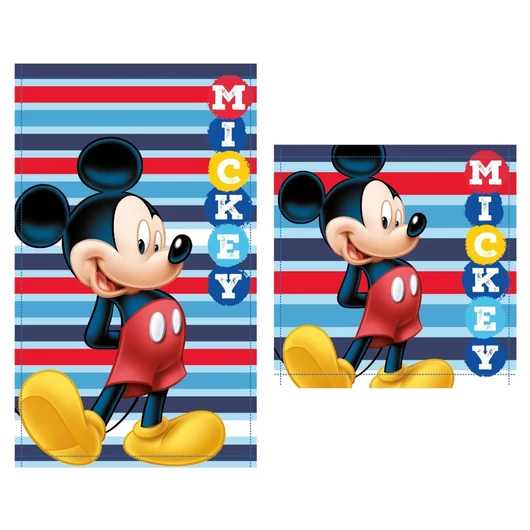 Disney Mickey Striped kéztörlő, arctörlő, törölköző szett
