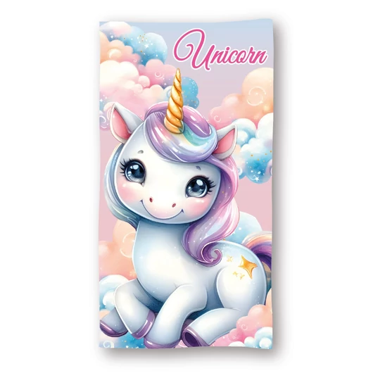 Unikornis Starlight fürdőlepedő, strand törölköző 70x140cm (Fast Dry)