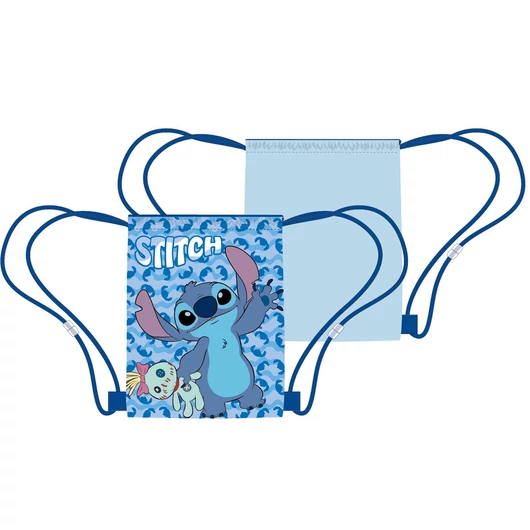 Disney Lilo és Stitch, A csillagkutya Scrump sporttáska, tornazsák 40 cm