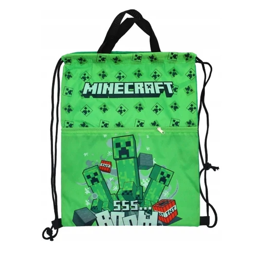 Minecraft Boom Deluxe sporttáska, tornazsák 45 cm