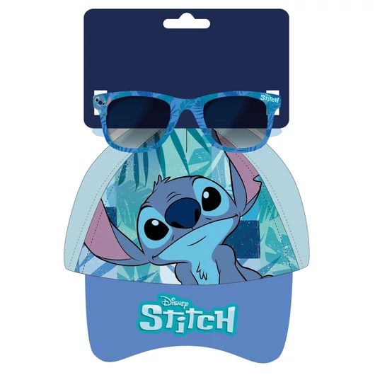 Disney Lilo és Stitch, A csillagkutya Blue Leaf napszemüveg és baseball sapka szett