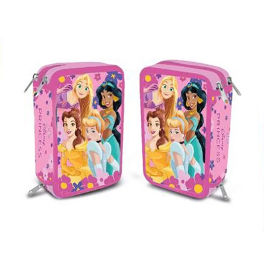 Disney Hercegnők Fairy Tale tolltartó töltött 3 emeletes