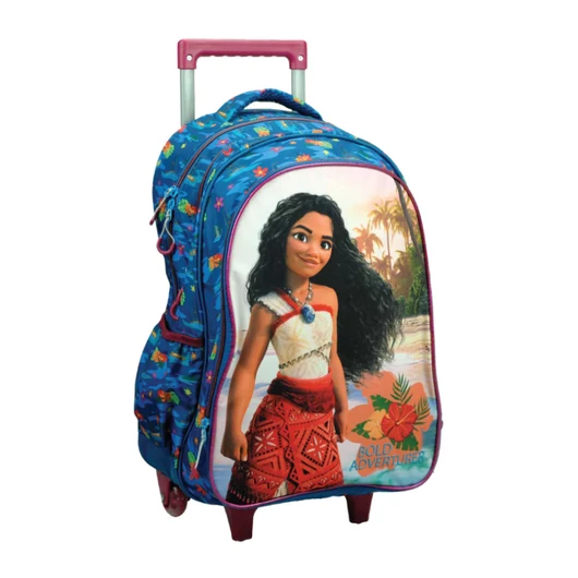 Disney Vaiana Bold Adventurer gurulós iskolatáska, táska 46 cm