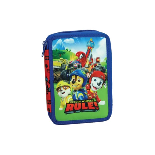 Mancs Őrjárat Rescue Rule tolltartó töltött 2 emeletes