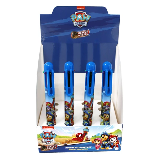 Mancs Őrjárat Rescue Wheels 6 színű toll