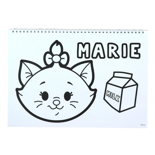 Disney Classics Love A/4 spirál vázlatfüzet 40 lapos matricával