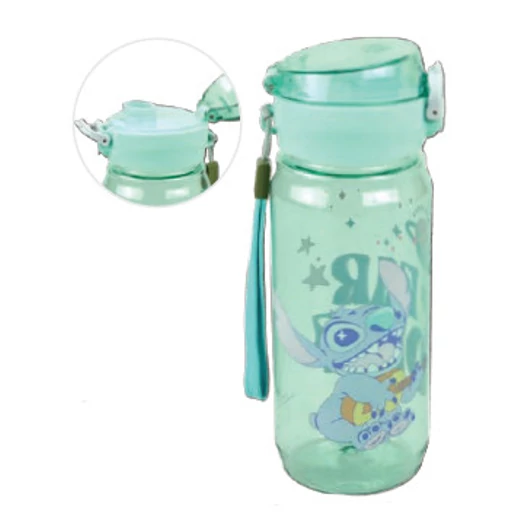 Disney Lilo és Stitch, A csillagkutya Blast műanyag kulacs akasztóval 600 ml