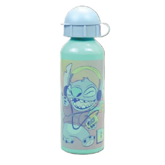 Disney Lilo és Stitch, A csillagkutya Blast alumínium kulacs ivókupakkal 520 ml