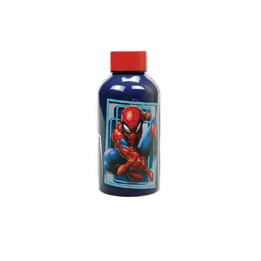 Pókember World alumínium kulacs csavaros kupakkal 500 ml