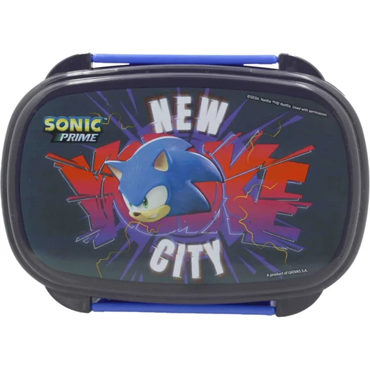 Sonic a sündisznó Get Me szendvicsdoboz + evőeszköz szett