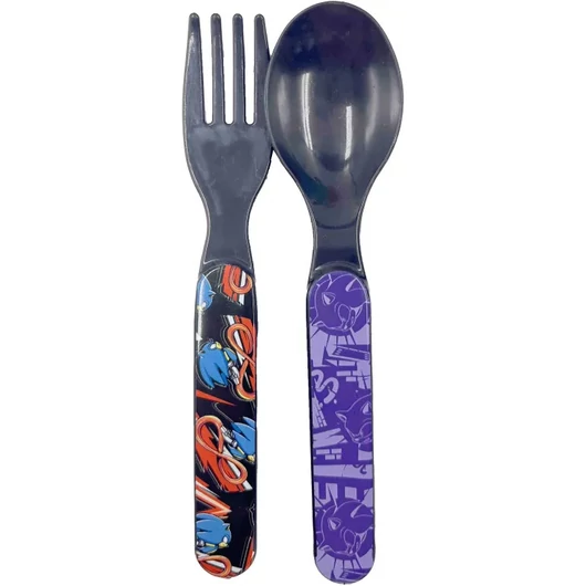Sonic a sündisznó Get Me szendvicsdoboz + evőeszköz szett