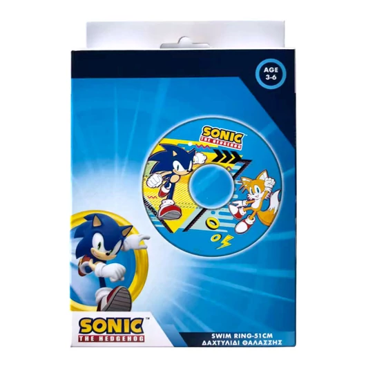 Sonic a sündisznó Ring úszógumi 51 cm