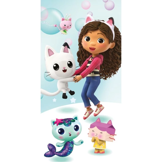 Gabi babaháza Bubbles fürdőlepedő, strand törölköző 70x140cm