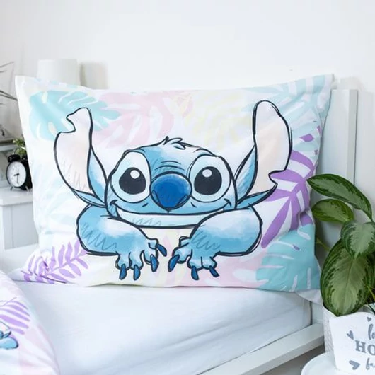 Disney Lilo és Stitch, A csillagkutya Leaves ágyneműhuzat 140×200cm, 70×90 cm