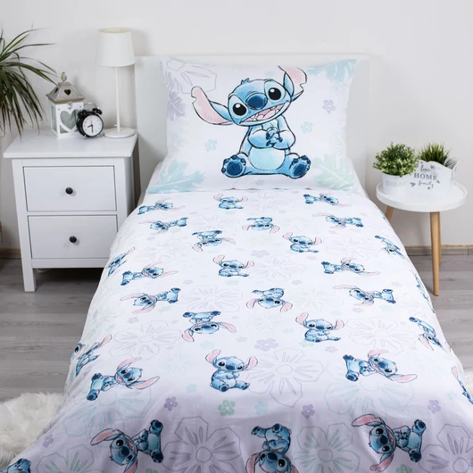 Disney Lilo és Stitch, A csillagkutya Ohana White ágyneműhuzat 140×200cm, 70×90 cm