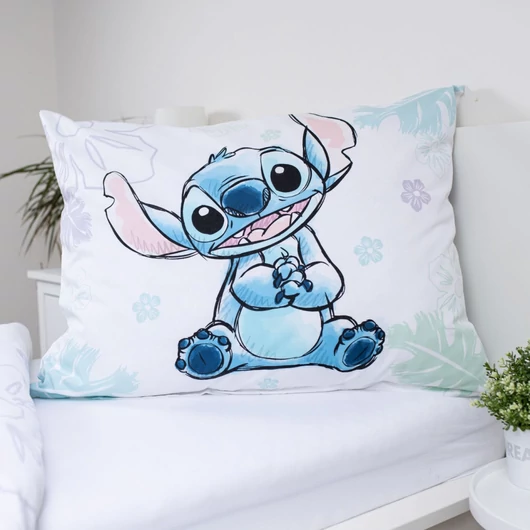 Disney Lilo és Stitch, A csillagkutya Ohana White ágyneműhuzat 140×200cm, 70×90 cm