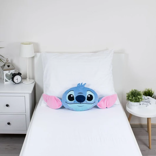 Disney Lilo és Stitch, A csillagkutya Blue 3D formapárna, díszpárna 35 cm
