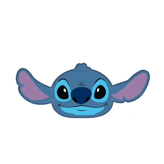 Disney Lilo és Stitch, A csillagkutya Blue 3D formapárna, díszpárna 35 cm