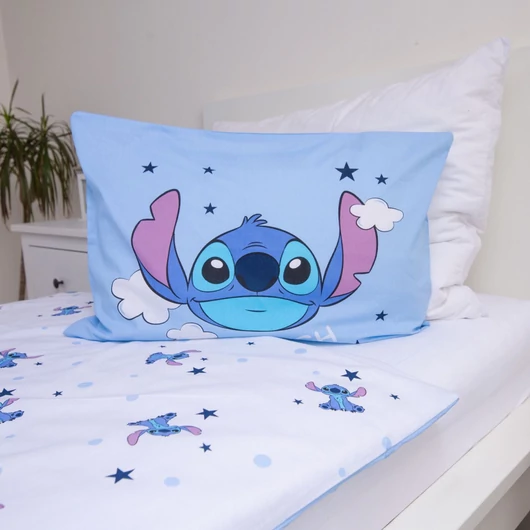 Disney Lilo és Stitch, A csillagkutya Clouds gyerek, ovis ágyneműhuzat 100×135 cm, 40×60 cm