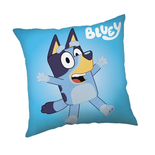 Bluey Happy párna, díszpárna 40x40 cm