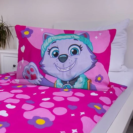 Mancs Őrjárat Pawsome gyerek, ovis ágyneműhuzat 100×135cm, 40×60 cm