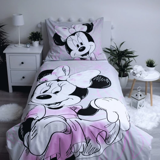 Disney Minnie Beautiful ágyneműhuzat 140×200cm, 70×90 cm