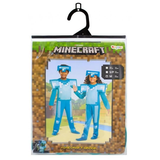 Minecraft Armor jelmez 7-8 év