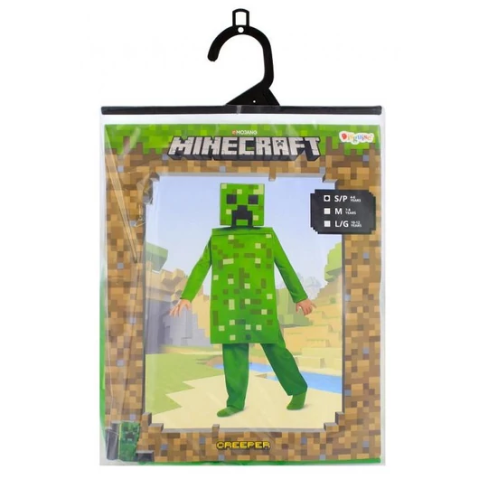 Minecraft Creeper Classic jelmez 3-4 év