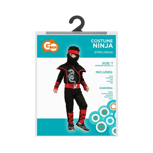 Ninja Shadow jelmez 92/104 cm