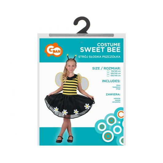 Méhecske Flower jelmez 120/130 cm