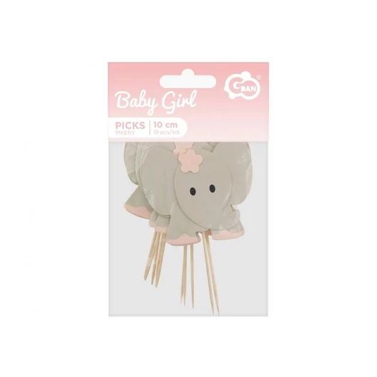 Elefánt Pink díszítő pálca 10 db-os