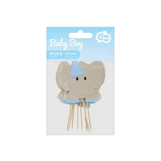 Elefánt Blue díszítő pálca 10 db-os