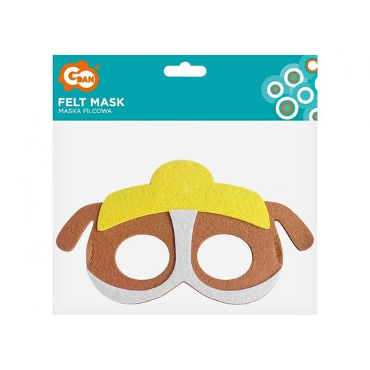 Kutyás Dog Brigade filc maszk 18 cm