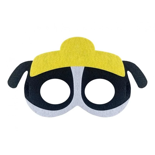 Kutyás Dog Brigade Black filc maszk 18 cm